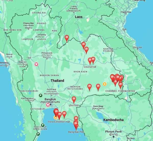 karten ausschnitt googlemaps thailand